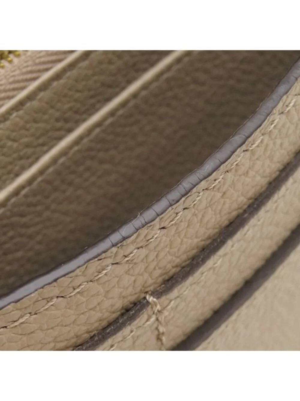 Louis Vuitton Wallet Portefeuille Sarah NM Monogram Empreinte Tourterelle Cream